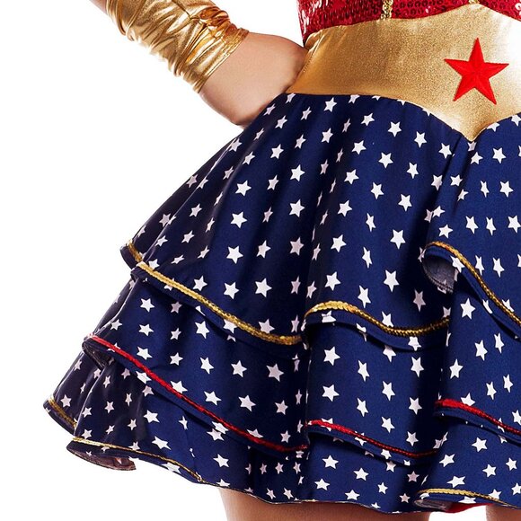 Wonderful Sweetheart 3Pc Costume Women Plus Size 5X Roleplay Cosplay Dress - Picture 6 of 9